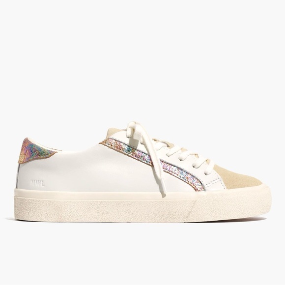 Madewell Shoes - NWOB Madewell Sidewalk Low-Top Sneakers in Iridescent Leather